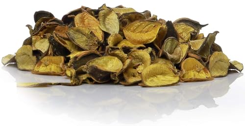 Image of Decorative Vanilla Scented Dried Flowers Home Fragrance Sachet of Petal Potpourri Bags (Yellow, 1kg)