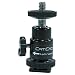 Cam Caddie 360 Degree Metal / Steel Mini Ball Head with Lock and Hot Shoe Adapter - Most Versatile Ball Head available with All 3 Mounting Options: Flash Shoe, ¼” – 20 Threaded Post + ¼” -20 Socket