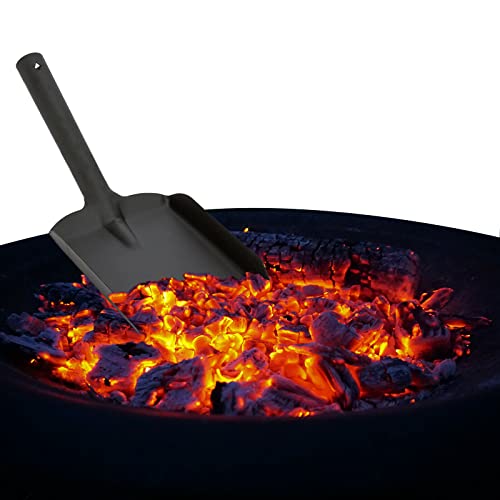 Unibos Have Duty Fireside Ash Carrier Galvanised Metal Hot Tidy Box Container Fireplace Pan Bucket Bin Ash Storage Box New Black - Image 4