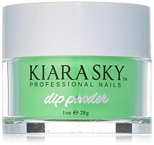 Kiara Sky Dip Powder, Green With Envy, 1 Ounce