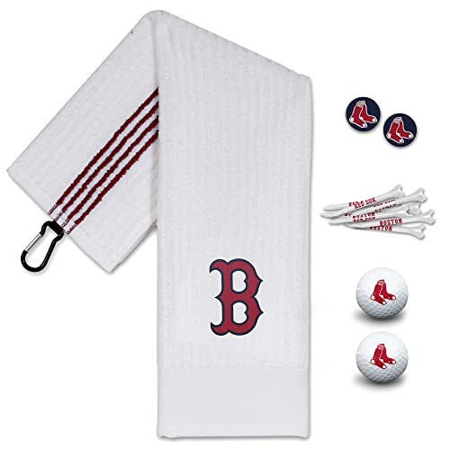 Team Effort Golf Gift Set MLB Boston Red Sox