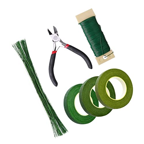 Housoutil DIY Flower Arrangement Tool Set 6pcs Flower Making Supplies Florist Tape for and