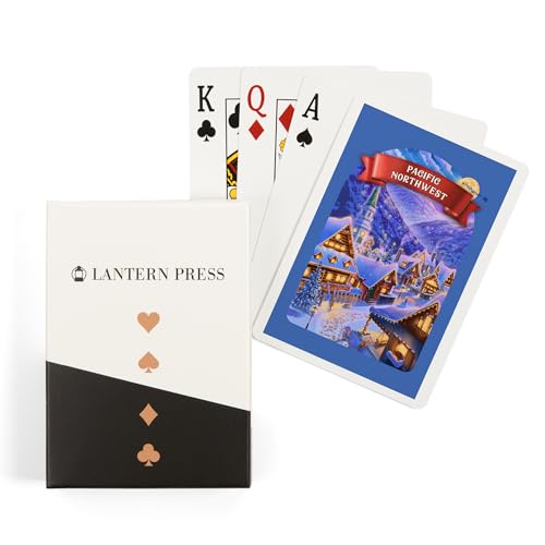 Lantern Press Pacific Northwest, 52 naipes póker
