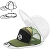 Lavar Gorras Lavadora, Cage Plegable para Gorras – Limpiador de Gorras para Lavadora y Lavavajillas – Soporte para Gorras, Molde Formador y Protector con Rack para Lavado