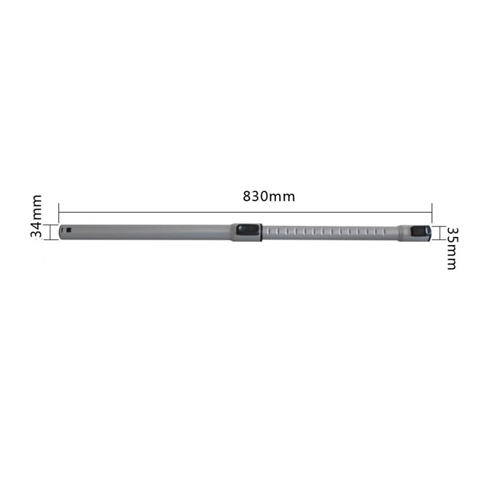 Tubo telescópico for aspiradora adaptado for accesorios FC8470 FC8632 FC5832, tubo recto de varilla larga