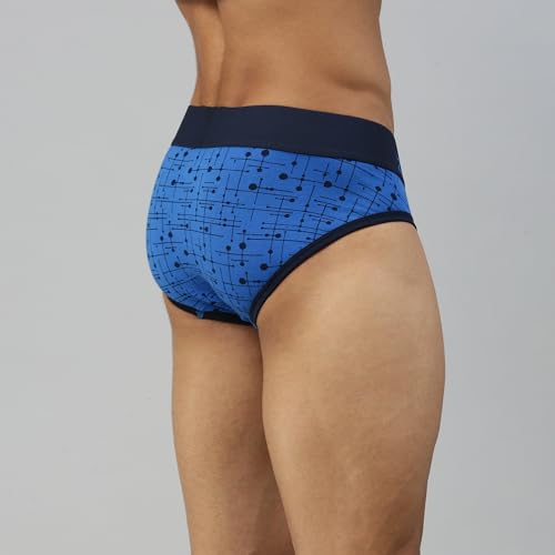 Image of Zoiro Men's Brief | Soft Band | Soft No-Marks Elastic | Breathable Innerwear | Pack of 1 | Color May Vary