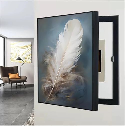 Peinture décorative d'intérieur pour couvercle de panneau électrique mural