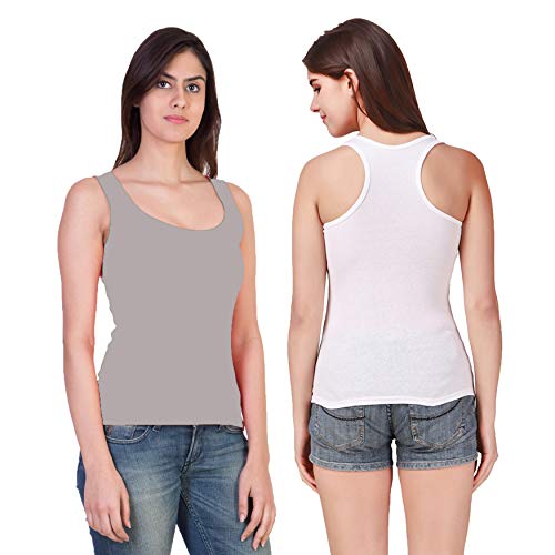 Image of Camisole Tank Top Vest Racerback Sando Camis for Women, Girls (Pack of 2)