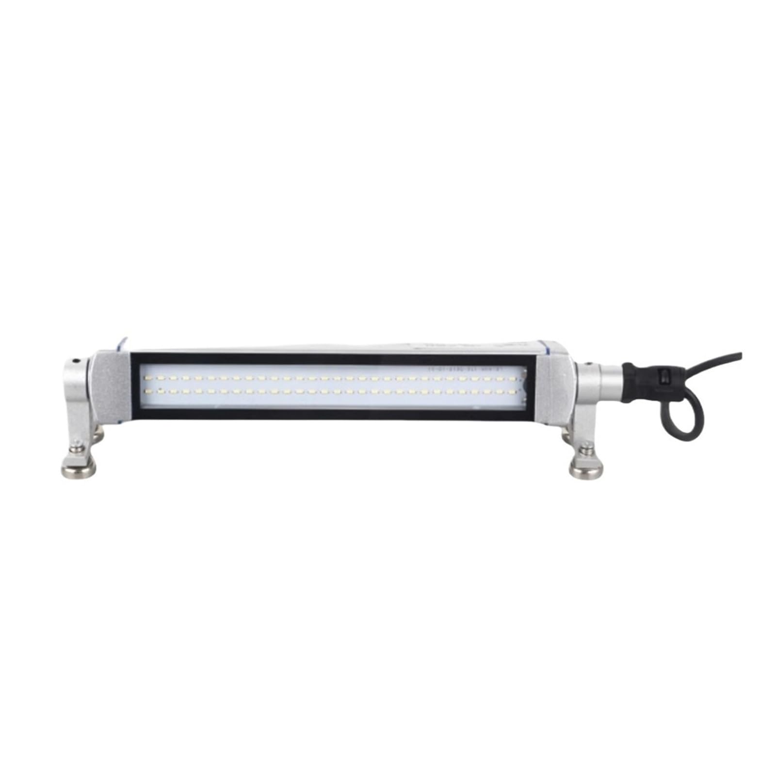 Lampa warsztatowa LED do frezarek CNC 24V/220V, wodoodporna, olejoodporna, IP67, długa lampa robocza tokarki do warsztatu/garażu(10W Length 380mm,24V-36V)