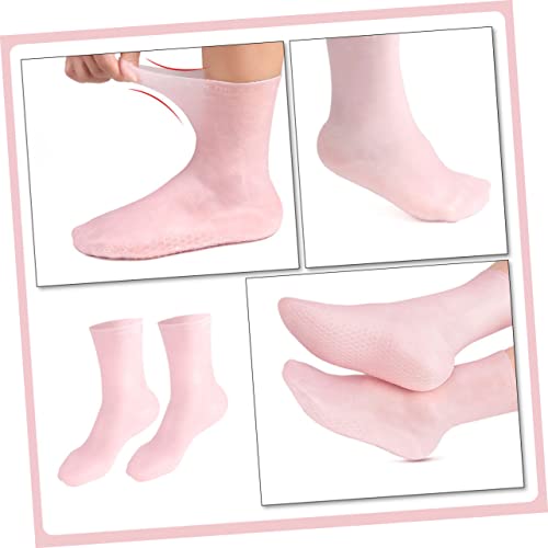 MERRYHAPY 1 Pair Moisturizing Socks Beach Socks Foot Protective Socks Skin-Friendly Care Socks Women Moisturizing Socks Elastic Long Socks Long Moisturizing Sock Moisturizing Foot Covers - Image 7