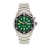 Generisch Herren Armbanduhr Edelstahl Automatik Saphirglas Deutsche Uhrenmanufaktur Limitiert Grünes Ziffernblatt UVP:599€