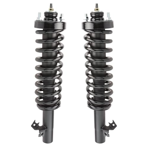 Image of TRQ Front Driver and Passenger Side Strut and Spring Assembly Set | For 94-96 Acura Integra 97-01 Integra GS 97-01 GS-R LS 92-95 Honda Civic 93-97 Civic del Sol