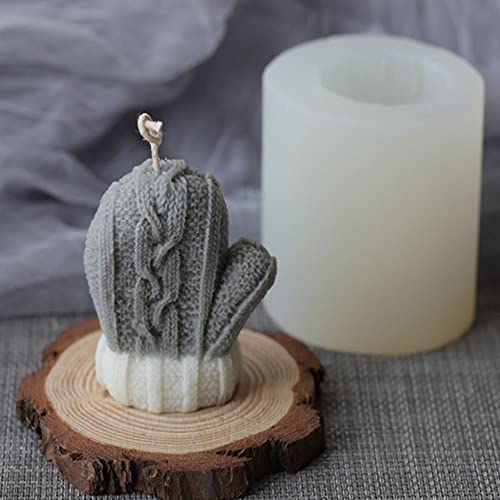 Yilad Silikonform für Gips, Seife, Handarbeit, Handarbeit, Weihnachtsform, Kerzenform, Backwerkzeug