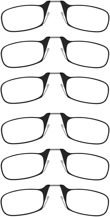 Always With You by ThinOptics Armless Reading Glasses Multi-Pack - Ultra-Thin, Lightweight Pocket Readers for Men & Women