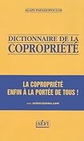 Dictionnaire de la copropriété 2895090343 Book Cover