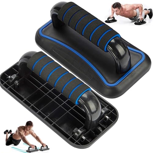 Liegestützgriffe Push Up Stand Bars, 2 in1 Trainingsgeräte für...