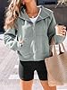AUTOMET Womens Zip Up Hoodies Fleece Jackets Overs... #1