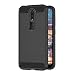 Produktbild AICEK Compatible Nokia 4.2 Hülle, Schwarz Silikon Handyhülle für Nokia 4.2 Schutzhülle Karbon Optik Soft Case (5,71 Zoll)
