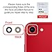 2PCS ASDAWN Back Camera Lens Glass Replacement for iPhone 8 4.7 Inches with Pre-Installed Adhesive, Rear Camera Lens Glass Replacement with Installation Manual + Repair Tool Set