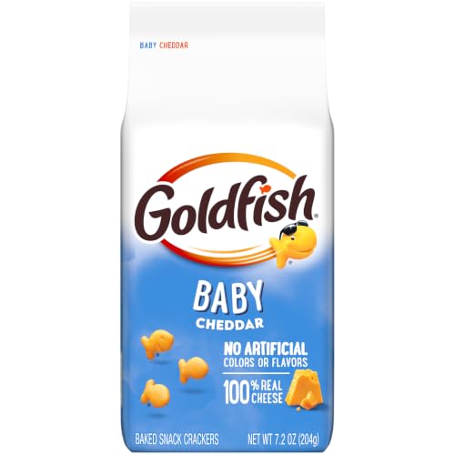 Goldfish Baby Cheddar Cheese Crackers, 7.2 Oz Bag