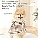 2026 New Dog Cape Blanket, Cat Cape Blanket, Double-Layer Cotton Hooded Pet Coat Wraps with Snap Buttons for Warm Winter