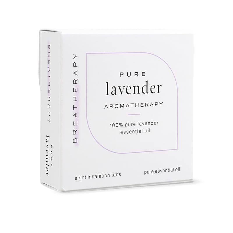 Aromatherapy Lavender Patches - Pure Essential Oil Aroma Patch - Lavender Essential Oils for Headache - 8-Pack