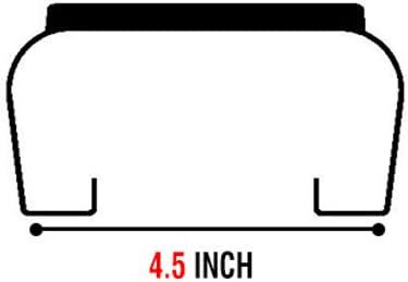 Miniatura 8 de Estribos compatibles con Dodge Ram Crew Cab 2009-2023, Ram Factory Style Chrome con acero inoxidable negro de 82 pulgadas, barras de escalón lateral