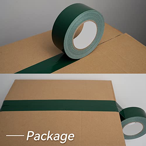 Image of Reniteco Dark Green Duct Tape- 2 inches x 45 Yards, Waterproof & All-Weather, No Residue, UV Resistant, Heavy Duty for Car, Home & Outdoor Repairs, 1 Roll