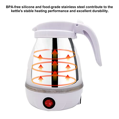 Chaleira dobrável de para casa de viagem Chaleira elétrica portátil automática POPQ