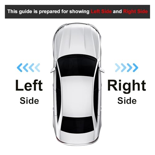Remplacer miroir cassé gauche Prius 2004-2009 verre rétroviseur dégivrant