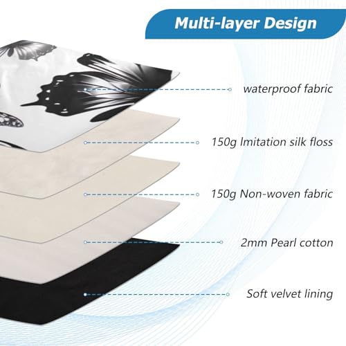 Funda para Laptop 13-14 Pulgadas con Diseño de Mariposas miniatura 4