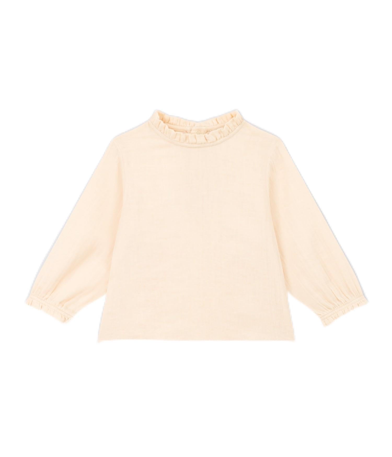 Petit Bateau Blouse Manche Longue Bébé Fille