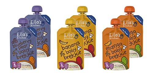 Ella's Kitchen Baby Brekkie Mixed Case Selection from 6 Month ...