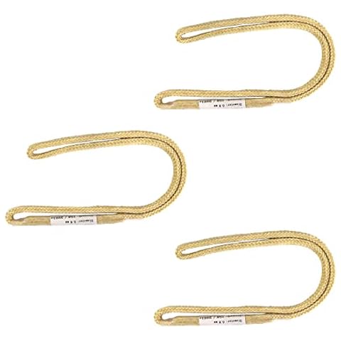 NewDoar 100% Kevlar Braided Friction Hitch,5620 MBS,Prusik Arborist Rope, Abrasion/Flame Resistant, High Strength Rescue Rigging Hammocks(3pcs) Cover