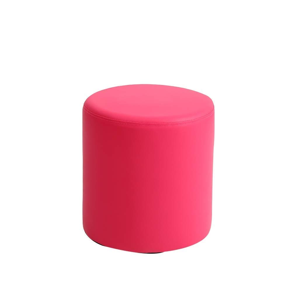 Repose-pieds en cuir : soulagez vos jambes lourdes avec ce tabouret doux large