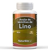 Naturbite lijnzaadolie 1000 mg 60 doppen, 300 g