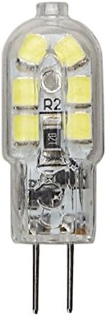 Miniatura 4 de Bombillas LED G4 G4 con base bi-pin de 1.5 W (equivalente a bombilla halógena de 20 W) 12 V, luz diurna blanca de 6000 K, bombillas LED para