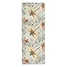 ALAZA Watercolr Dragonfly and Floral Yoga Mat Non Slip Fitness Exercise Mat, Workout Mat for Yoga, Pilates and Floor Exercises
