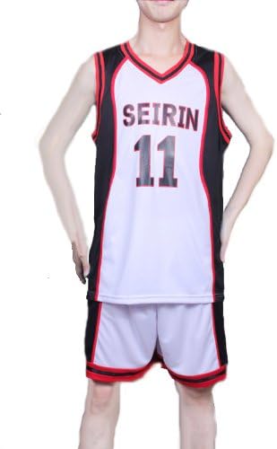 Amazon 黒子のバスケ 黒子テツヤ 誠凛高校ユニフォーム コスプレ衣装 能 コスプレ 仮装 通販