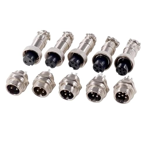 Conectores GX12 de 7 pines solucionan falsos contactos en paneles y cables eléctricos