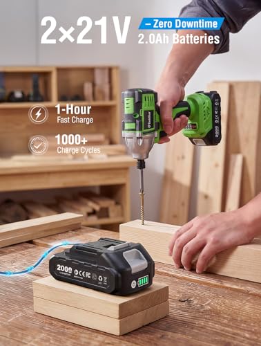 Taskstar 21V Brushless Drill & Impact Combo