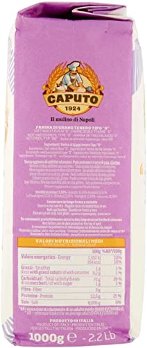 Farine à pizza Caputo Nuvola et Cuoco pack de test de 18 kg avec levure