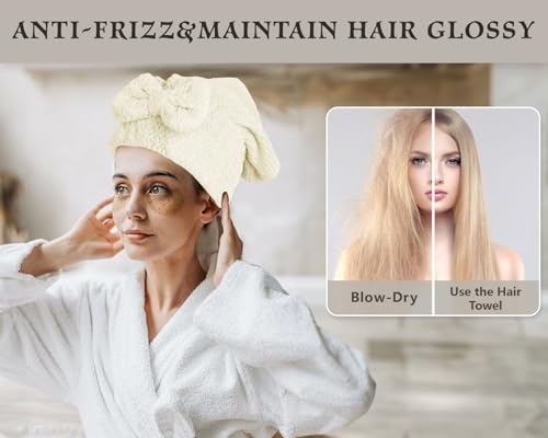 Save on 2-Pack Hair Plopping Towels with Code 4D2OEB99