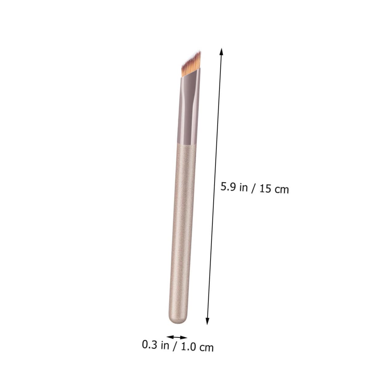 FRCOLOR 5 Set Di Pennelli Per Il Trucco Set Di Pennelli Per Sopracciglia Angolati Blush Eye Brush Strumenti Per Il Trucco Per Ragazze Sottili 3 Pezzi * 5