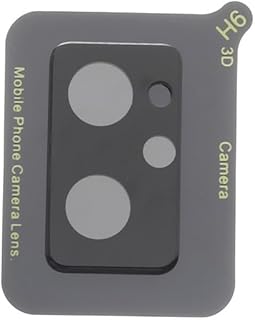 واقي شاشة لعدسة الكاميرا من زجاج مقوى لموبايل ريلمي 9i - أسود A&S-N-452