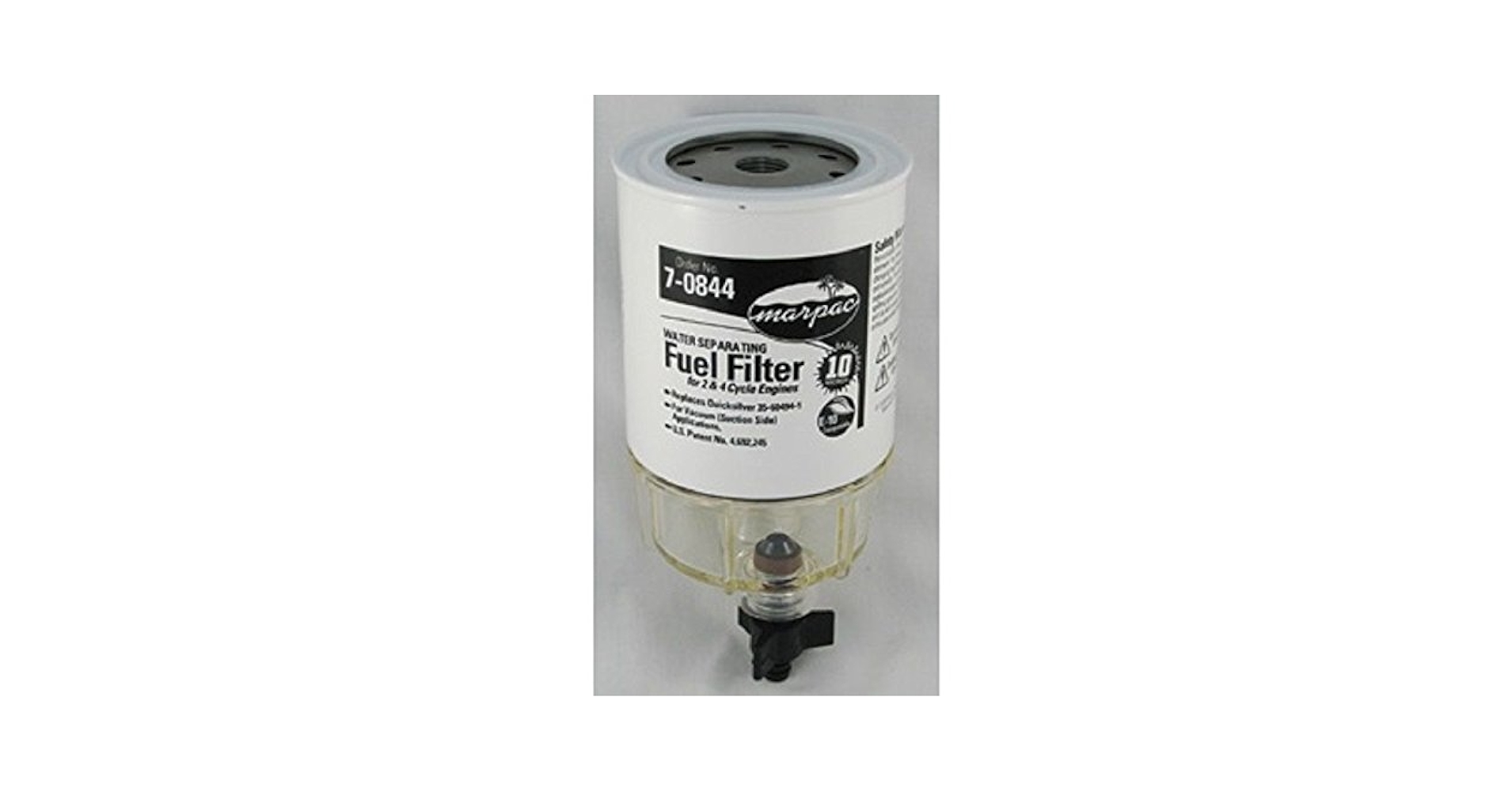 Amazon.com: New Marpac Marine Ez View Fuel/Water Separator