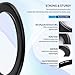 55-62mm Step-Up Ring Adapter, 55mm to 62mm Step Up Filter Ring for 55mm Lens Mount 62mm for DSLR Lenses and ND UV CPL IR Filters （55-62mm）