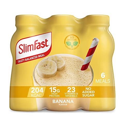 SlimFast Ready To Drink Shake, Meal Replacement Shakes for Weight Loss