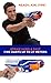 NERF Disruptor Elite Blaster -- 6-Dart Rotating Drum, Slam Fire, Includes 6 Official Nerf Elite Darts -- For Kids, Teens, Adults (Amazon Exclusive)