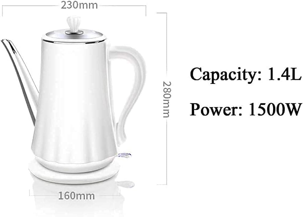Hervidor eléctrico de acero inoxidable 1.4L color rosa miniatura 6